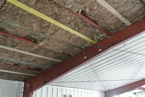 exterior metal housing insulation|insulation for metal walls.